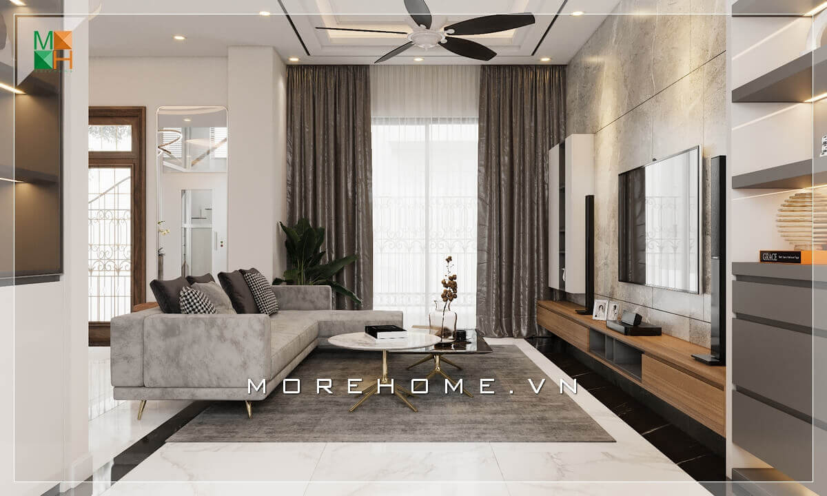 Ấn tượng với các mẫu thiết kế sofa phòng khách sang trọng